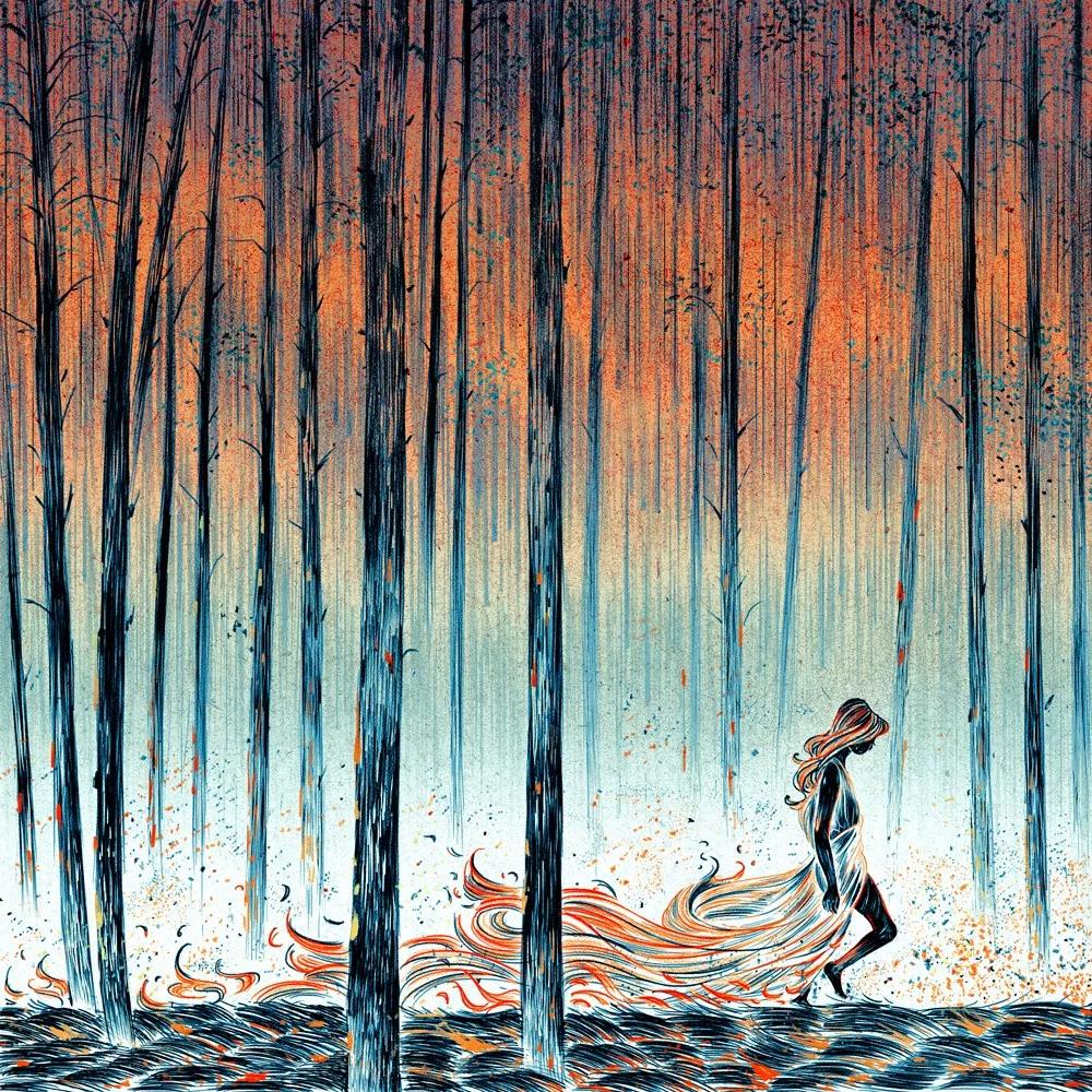 她画的这套《神秘博士》中国风系列，“美哭了”万千网友