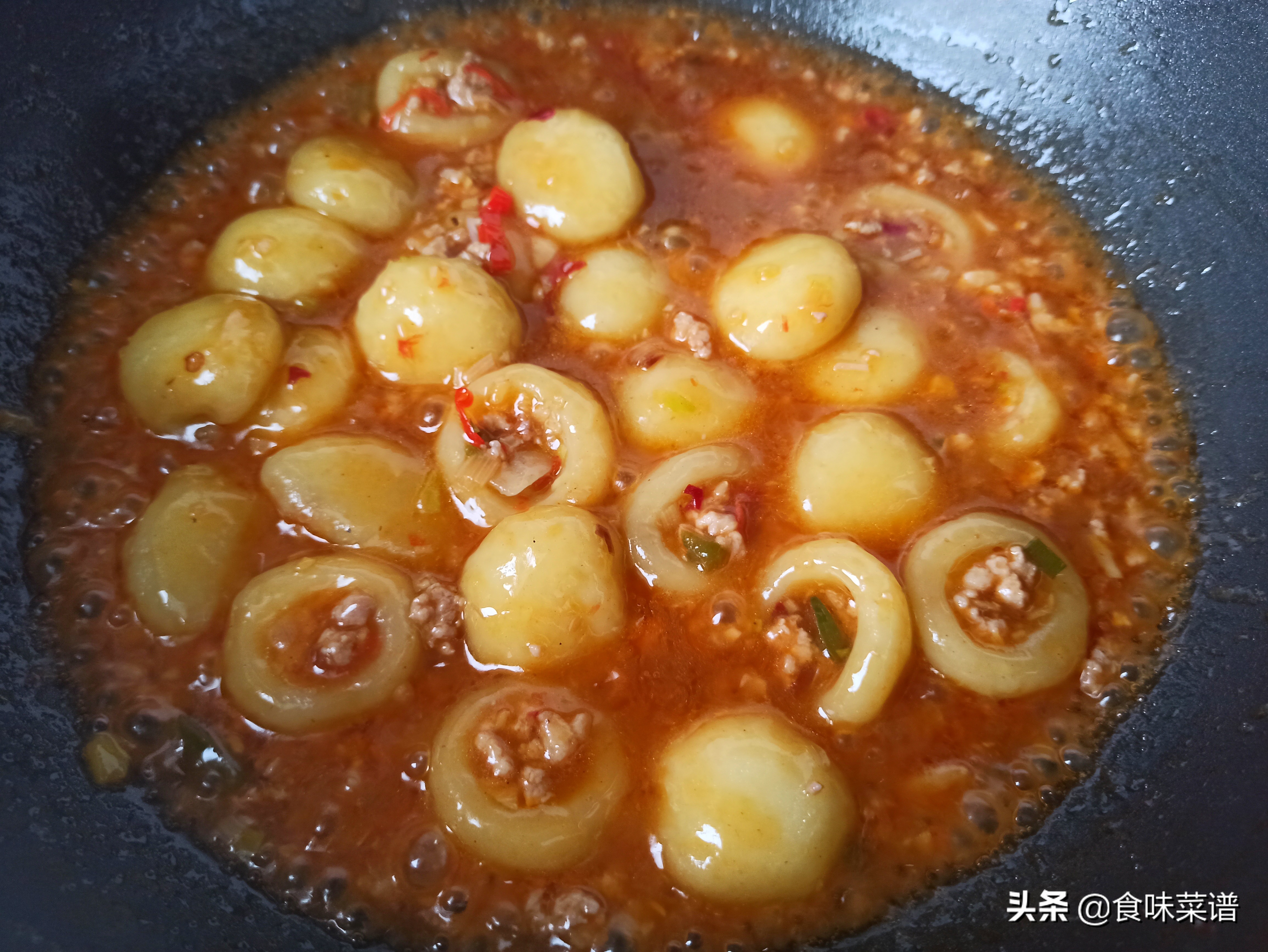 土豆肉末新吃法软嫩可口鲜香美味,土豆炖鸡家常做法鲜香入味