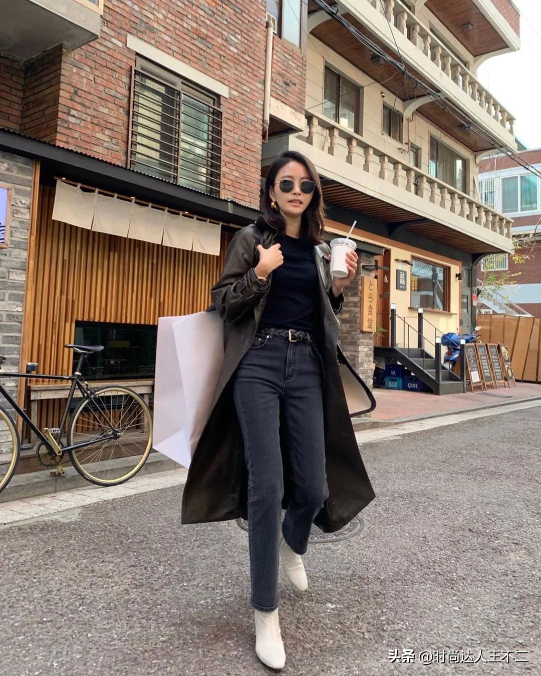 韩国时尚博主穿搭图片,韩国时尚博主外套