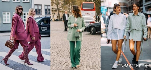 纽约时装周穿搭秋冬,各个时装周穿搭