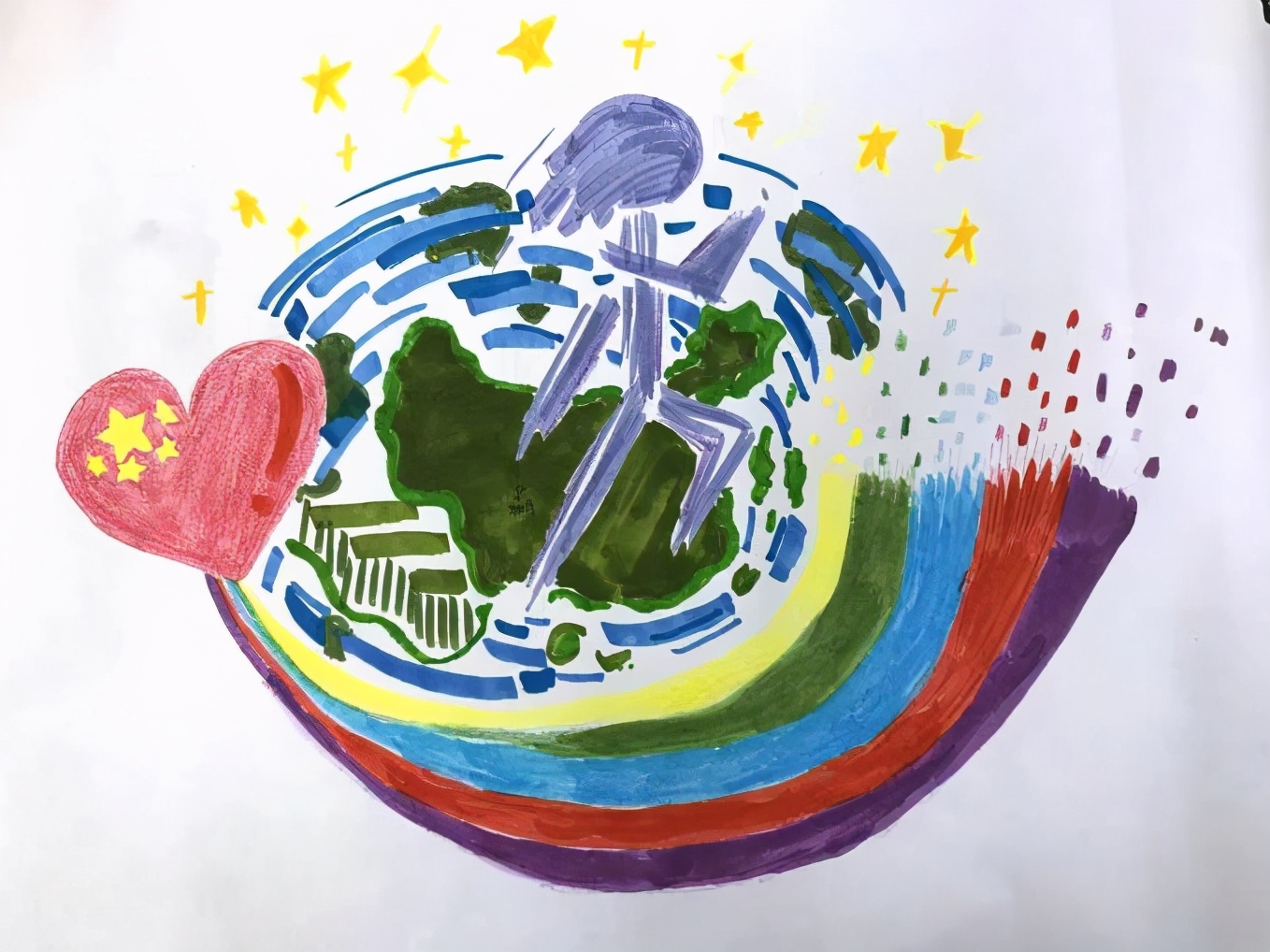 一点奇思妙想，一笔灵动飘逸！新津为明运动会会徽等你来pick