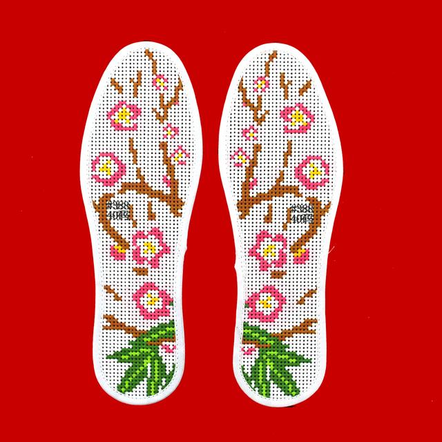 老式绣花鞋垫,绣花鞋垫文化传承