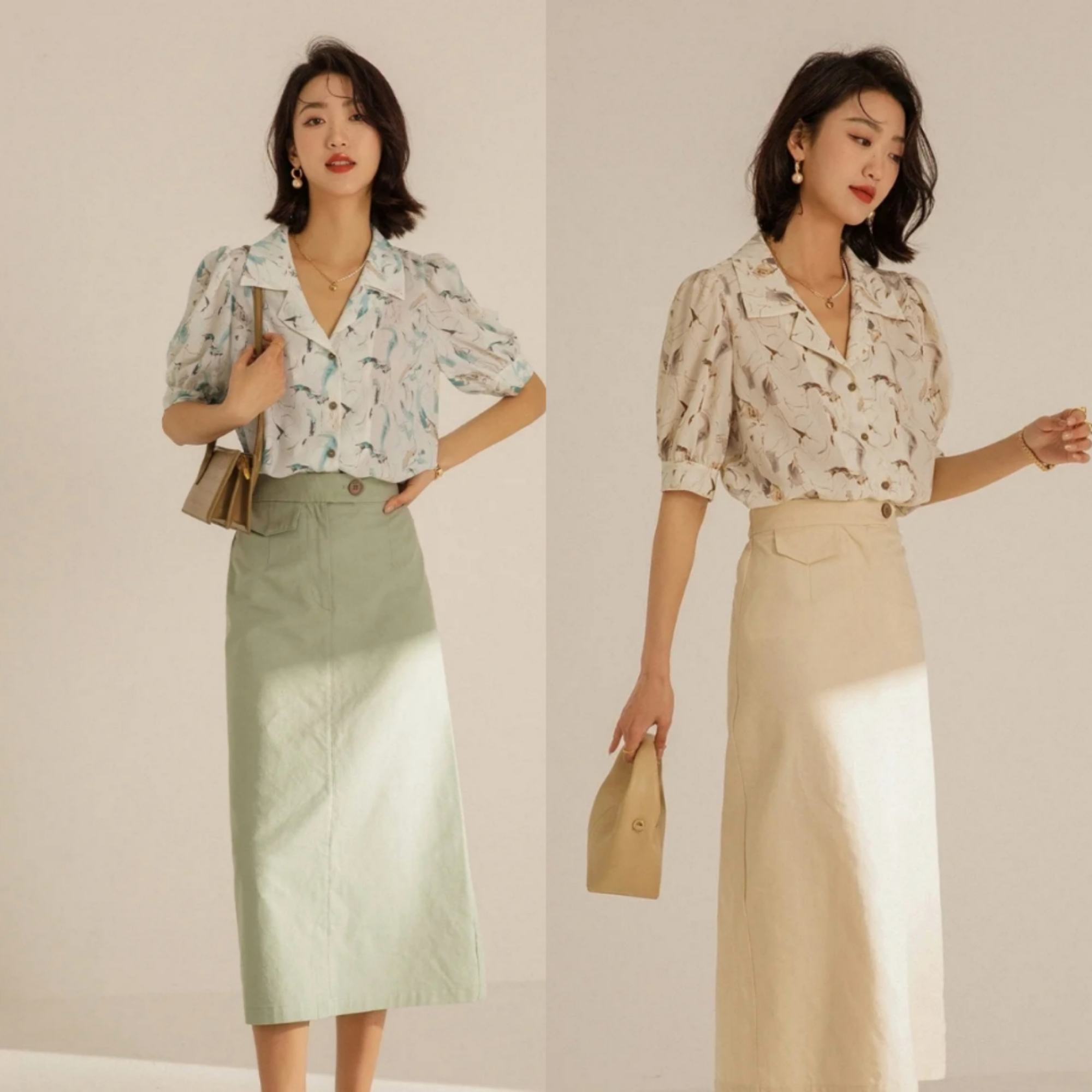 夏天上班穿搭得体又大方,搭配参考18套早秋通勤气质穿搭