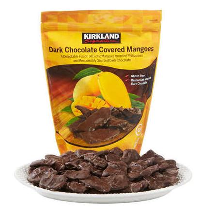 泰国巧克力芒果干,白巧克力椰丝芒果干