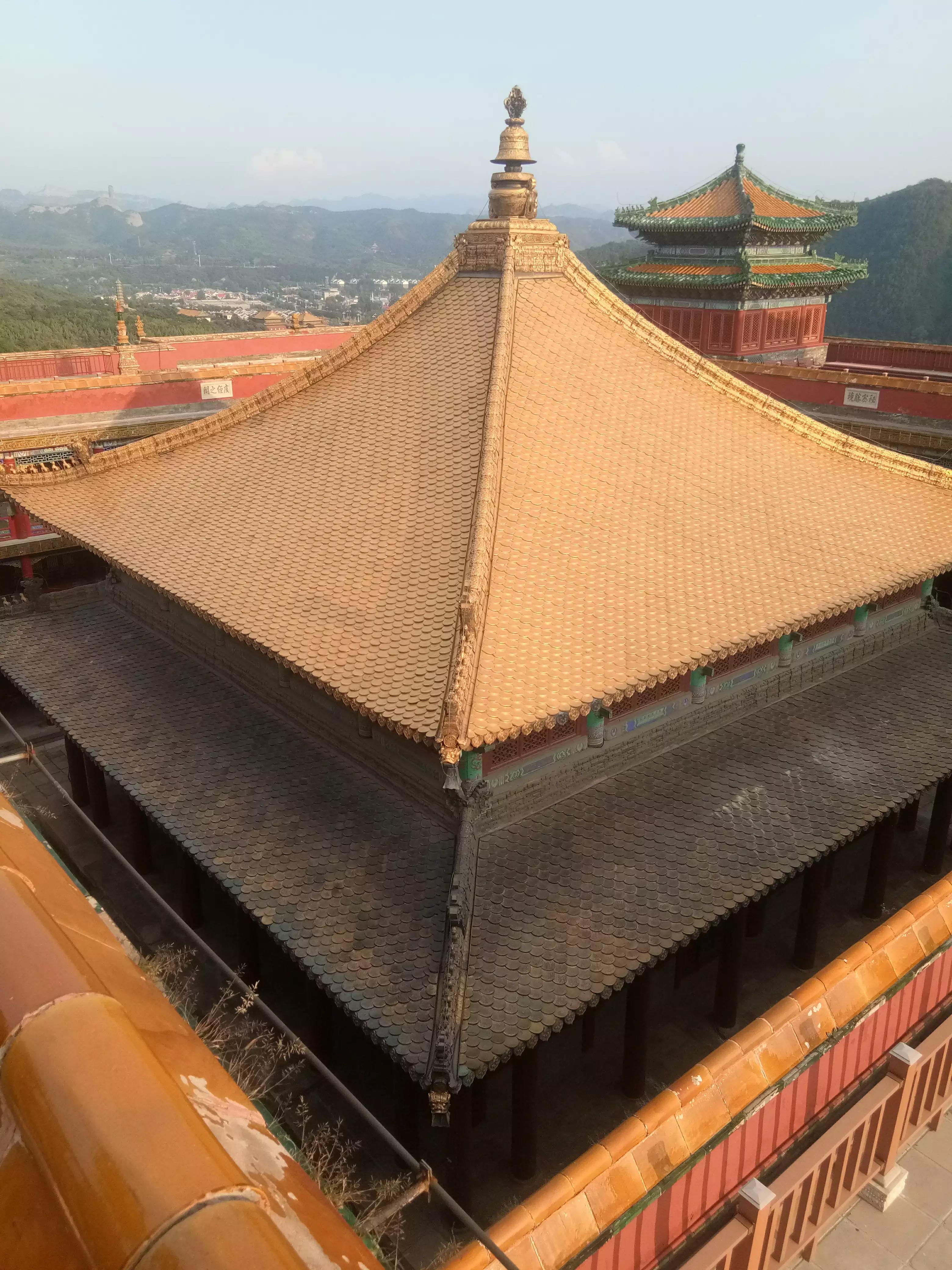 河北承德避暑山庄小布达拉宫全景,承德景点大佛寺布达拉宫