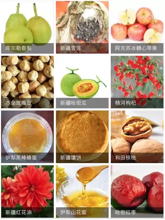 南北疆的特产有哪些,盘点十大新疆的特产