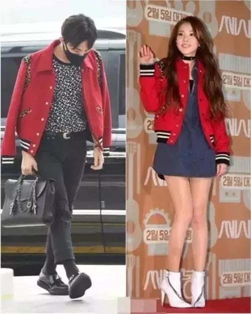 易烊千玺发型权志龙发型,权志龙易烊千玺红色