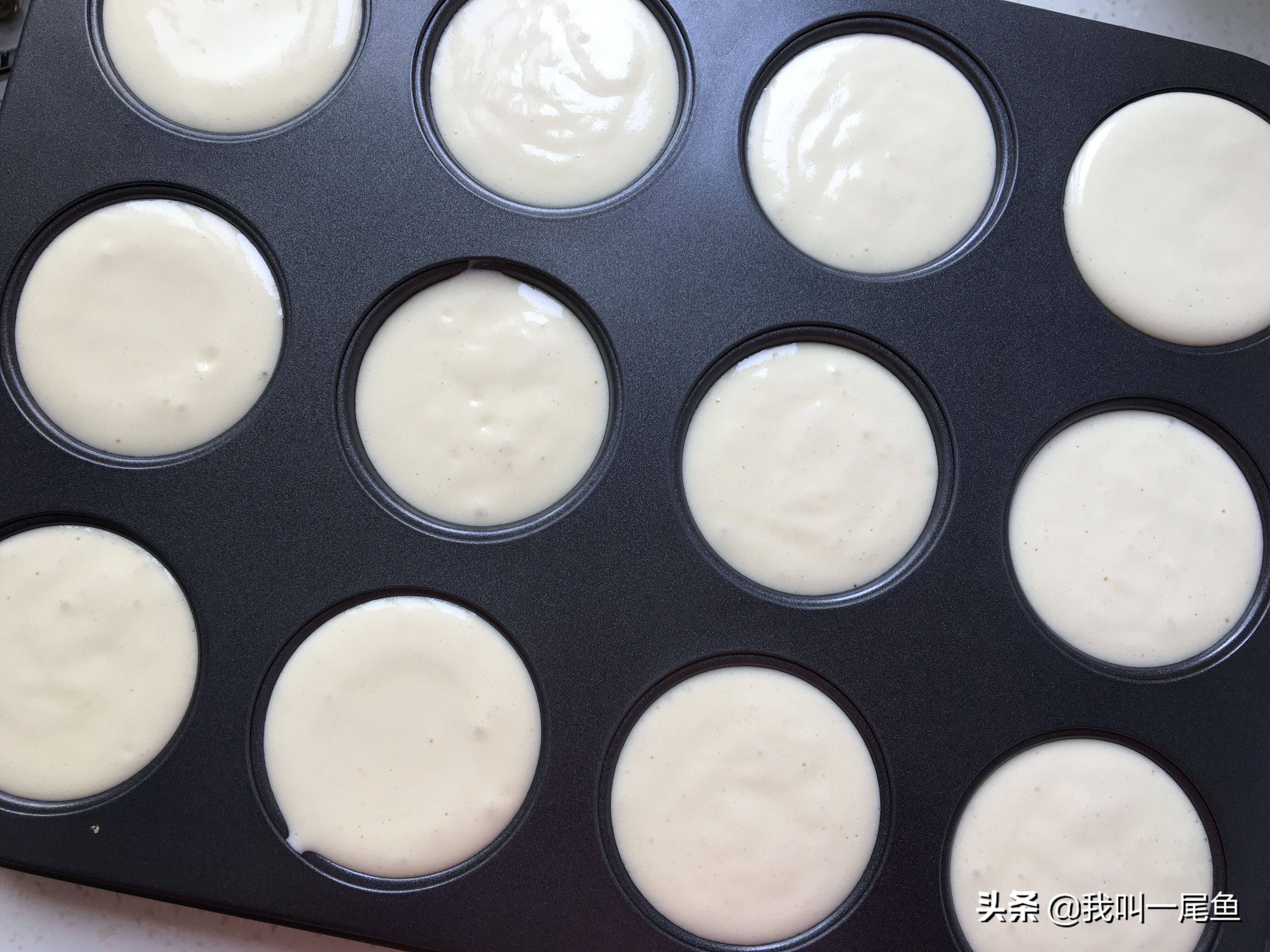 四个鸡蛋做鸡蛋糕的比例,不油炸糯米粉最简单的吃法