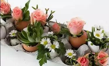 鸡蛋壳托盘手工作品创意,鸡蛋壳手工制作创意粘贴墙面画