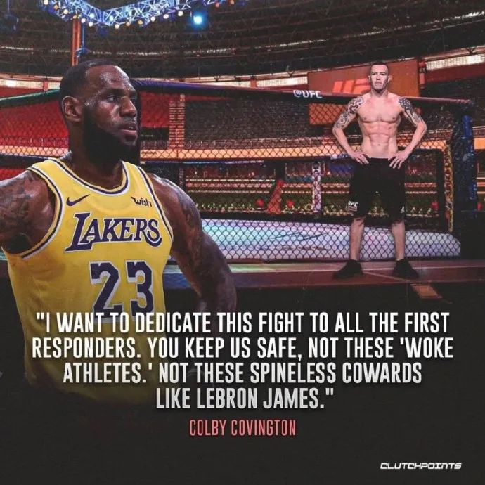 詹姆斯被黑粉叫什么,詹姆斯打ufc会怎么样