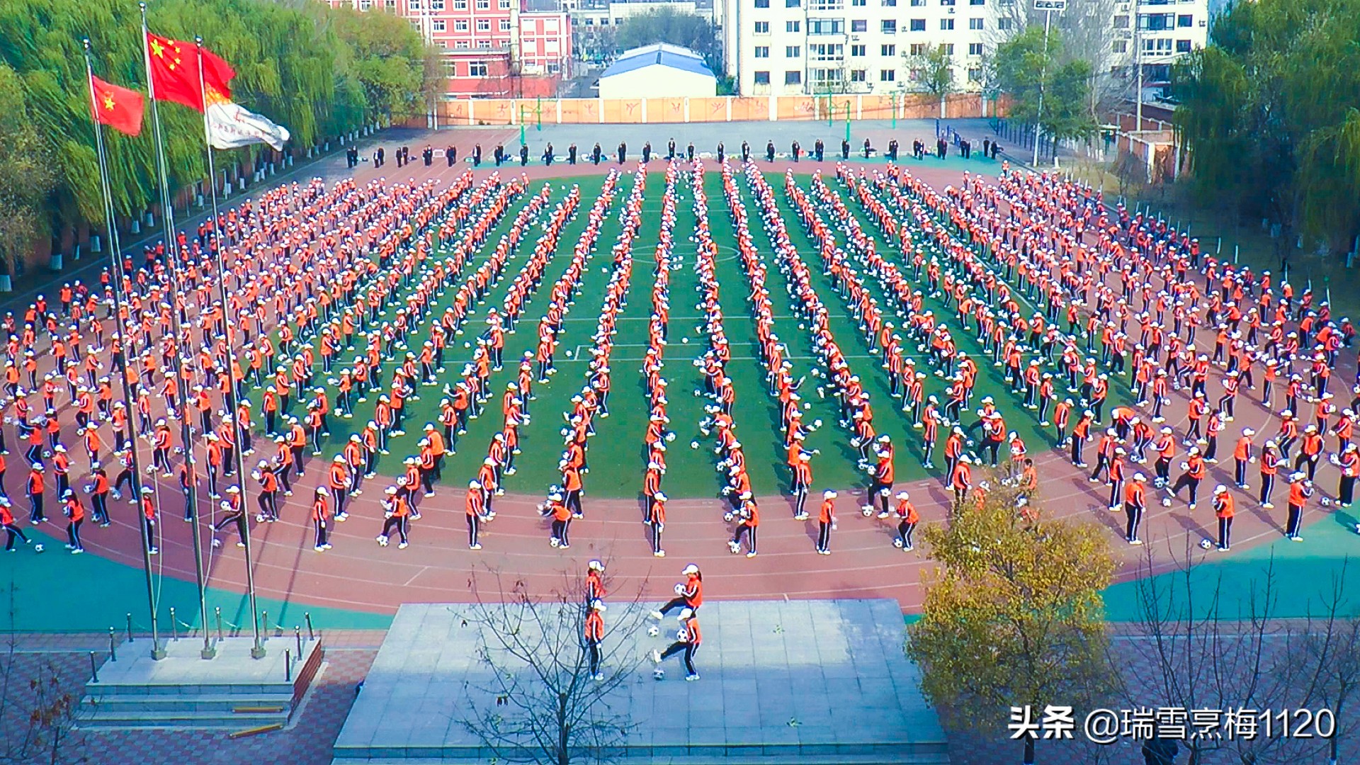 小学阳光大课间展演,新城子街第一小学演出