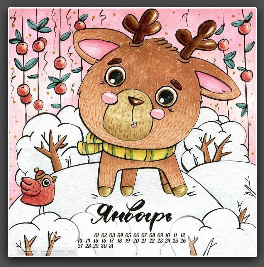 用马克笔怎样能画出可爱的小动物,丙烯马克笔绘画可爱又简单的动物