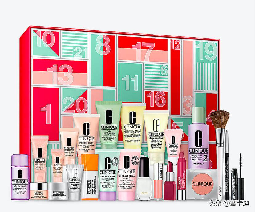 圣诞倒数日历盲盒美妆大牌2021,美妆圣诞日历推荐
