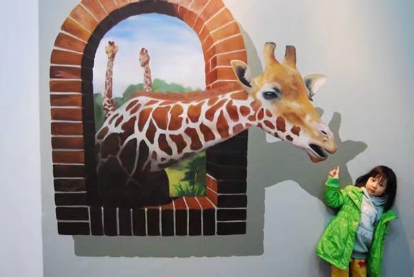 100幅经典画展,3d立体画超逼真大师