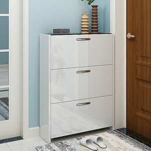 鞋柜和门边有20公分缝隙怎么利用,鞋柜中间镂空太多怎么改造