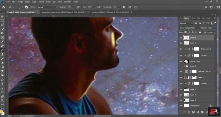 ps人物和风景合成,ps怎么合成有创意的场景