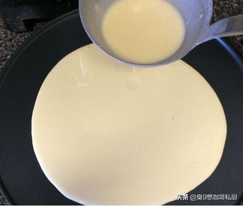 在家自己做班戟,做班戟的教程