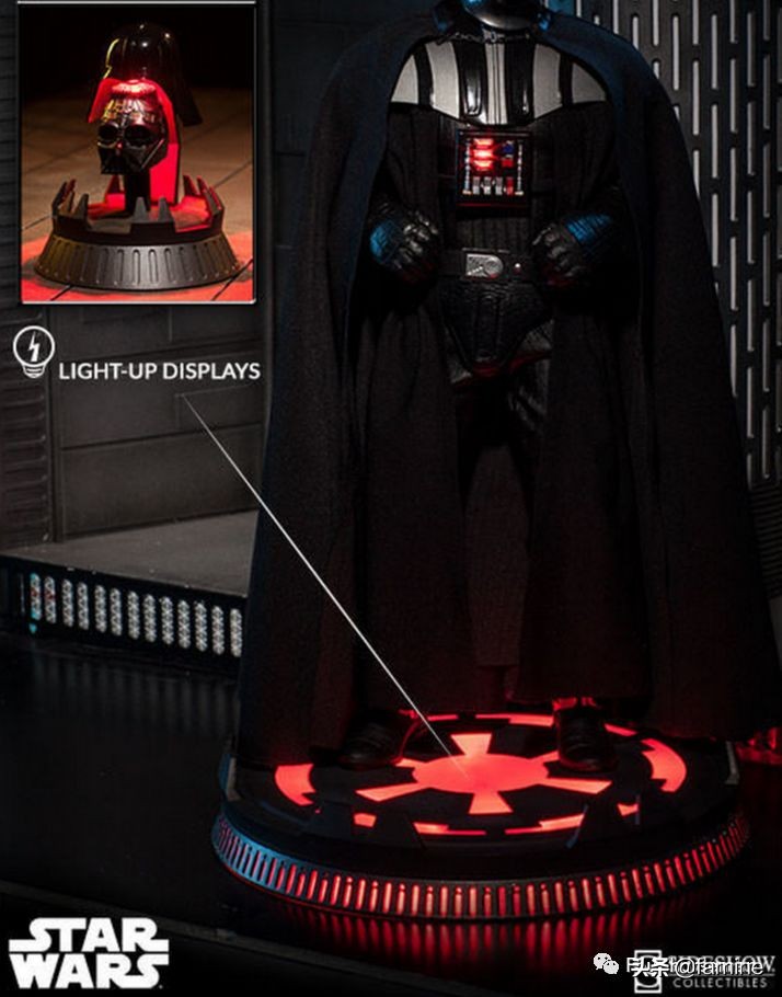 模玩图鉴星球大战达斯维达,星球大战达斯维达摘下头盔