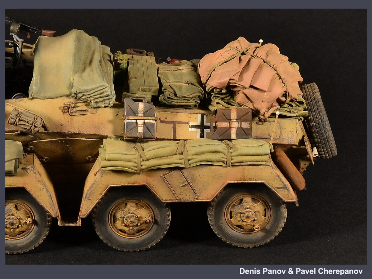 北非战场的德意志骆驼，二战德国Sd.Kfz.233重型装甲车