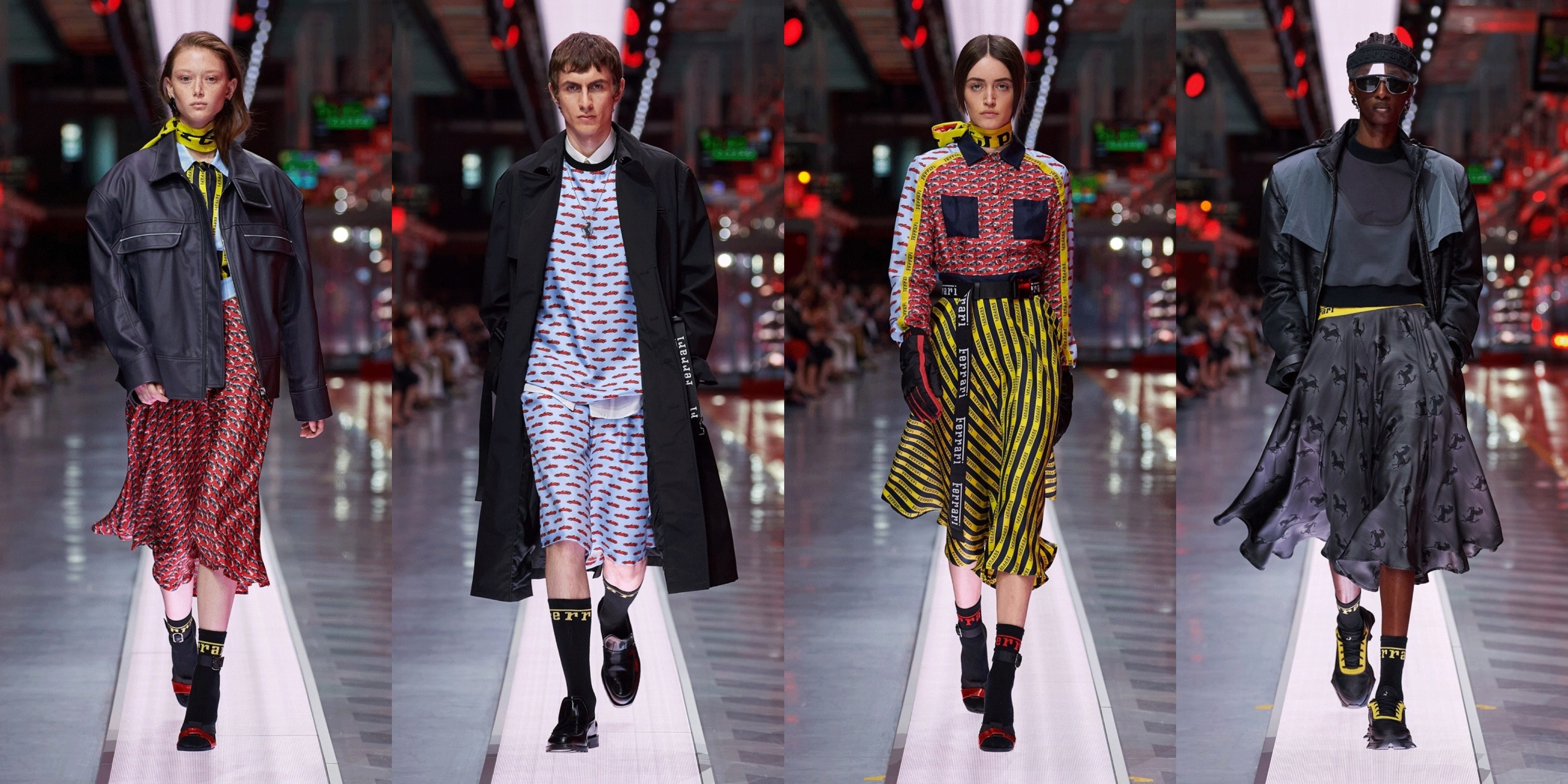 法拉利进军时装秀,法拉利的首场时装秀