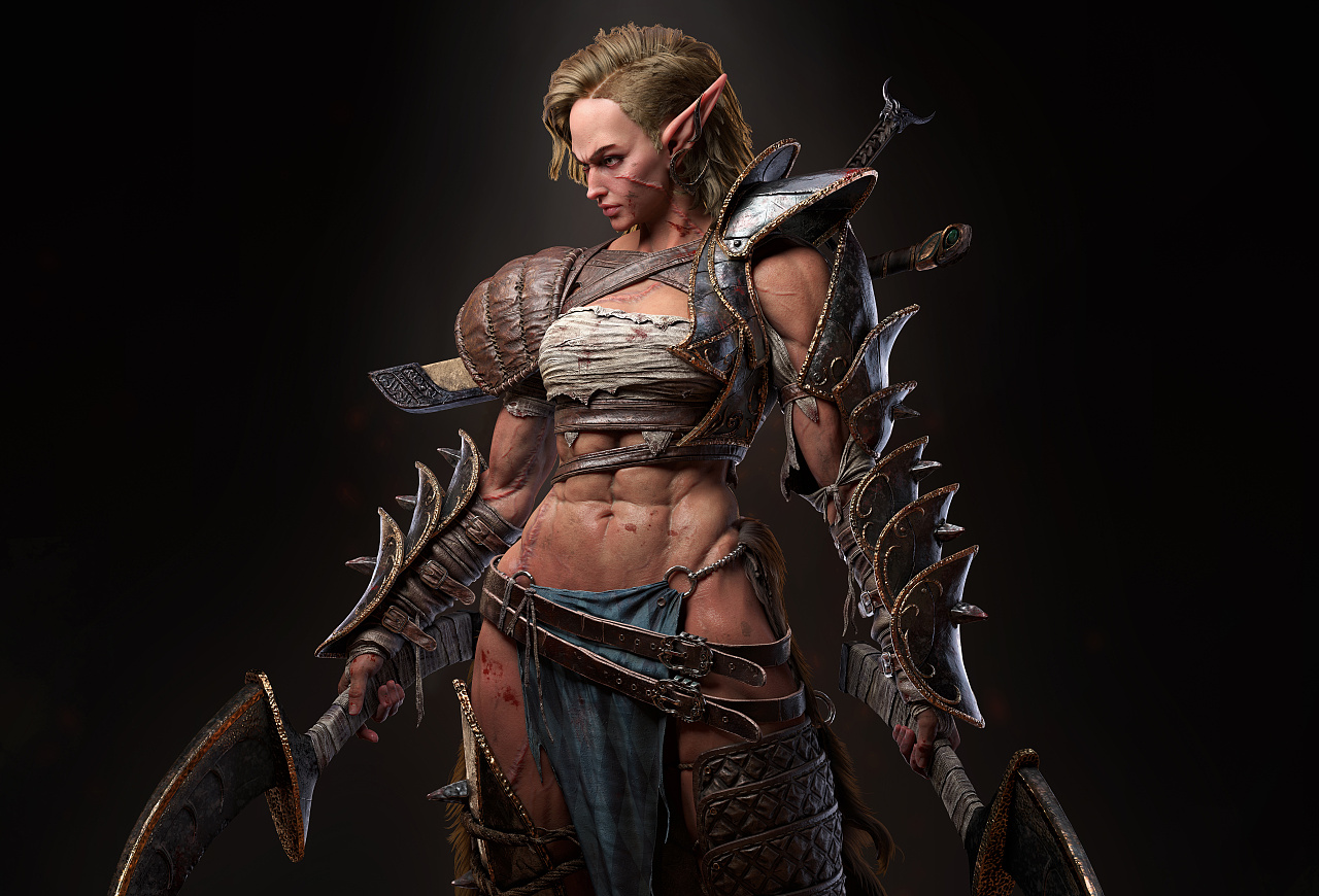 翼次方cg角色,翼次方李浩岑教学视频