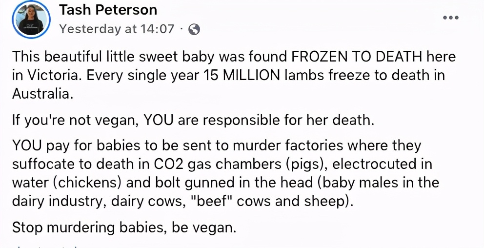 外国妹子冲进肯德基泼血怒吼：吃肉是大*杀屠**！网友们：有病？