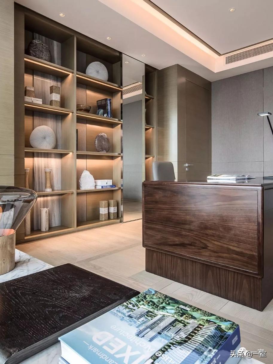 餐厅书房一体设计,书房客房一体设计