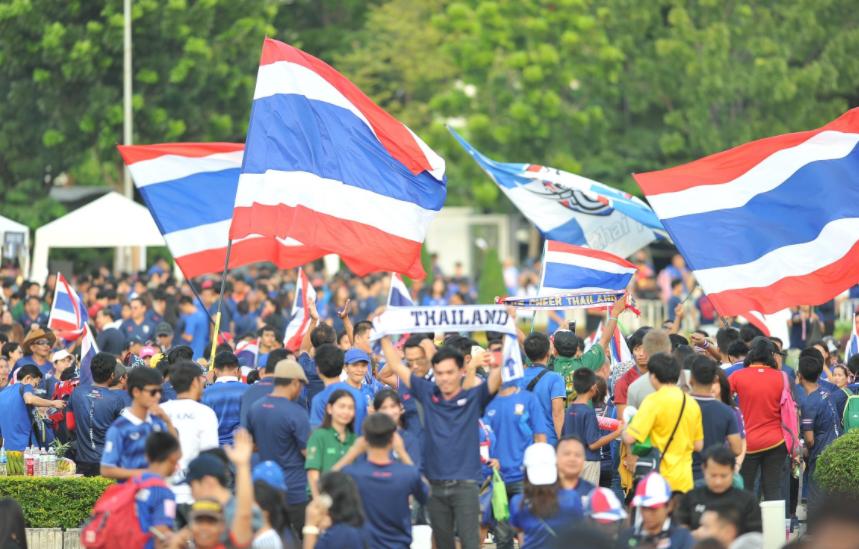 泰国足球狂欢,泰国足球迷
