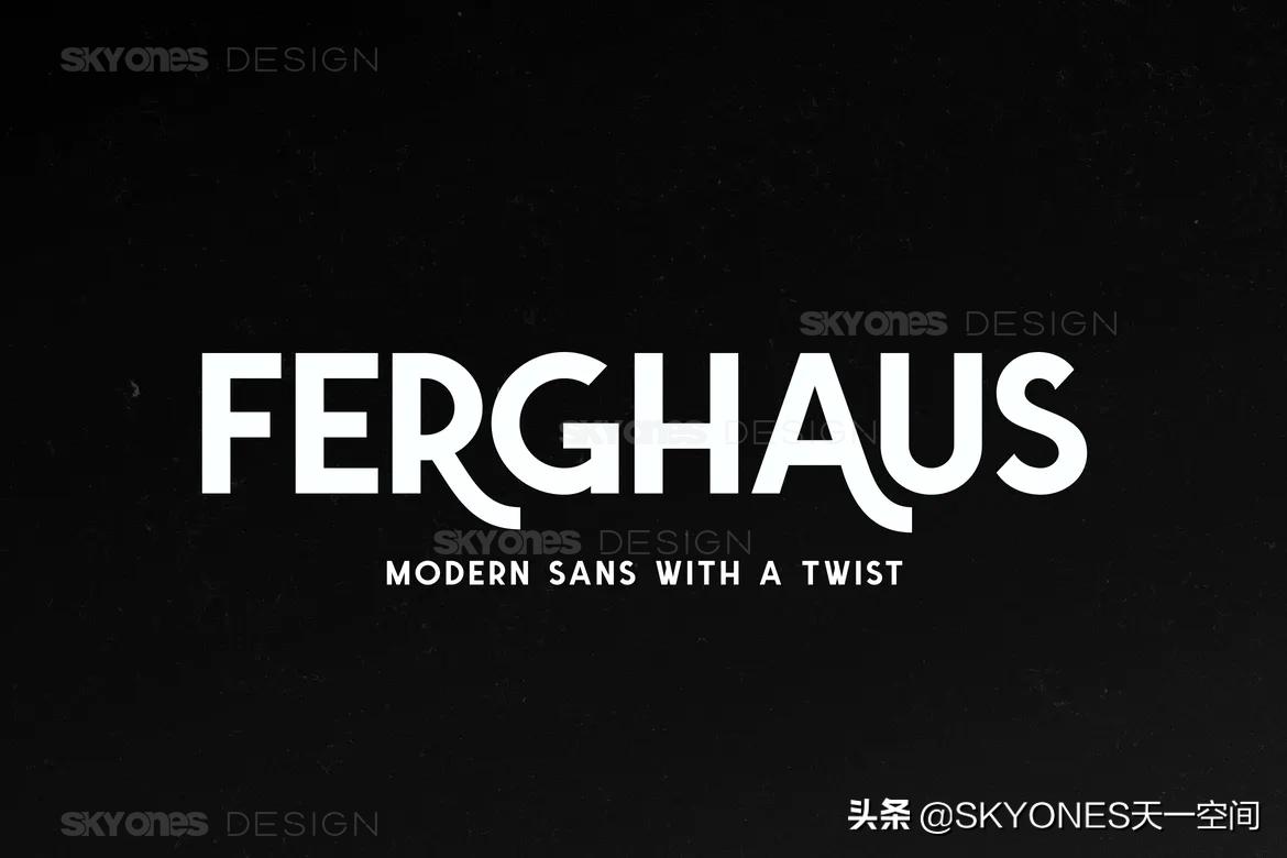 具有艺术感的英文字体推荐,独特的英文字体设计