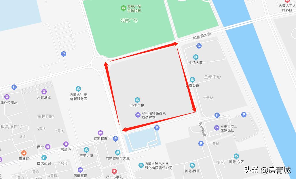 万锦和中宇谈判,呼和浩特万锦梧桐樾中宇广场