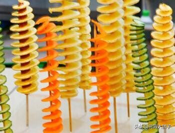 网红小吃旋风薯塔,旋风薯塔好吃吗