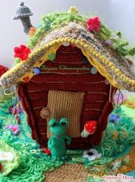 钩针梦幻小屋,钩针编织童话小屋视频教程