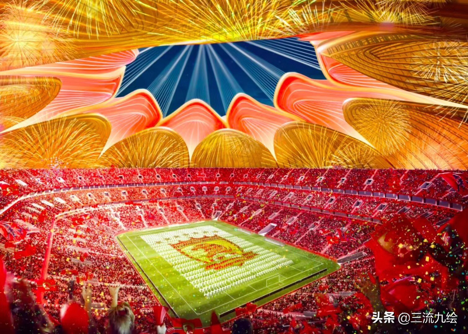 恒大新足球场最新进展,球迷朝圣足球