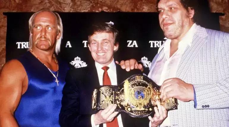 拳王暴打wwe,施瓦辛格一拳打倒wwe