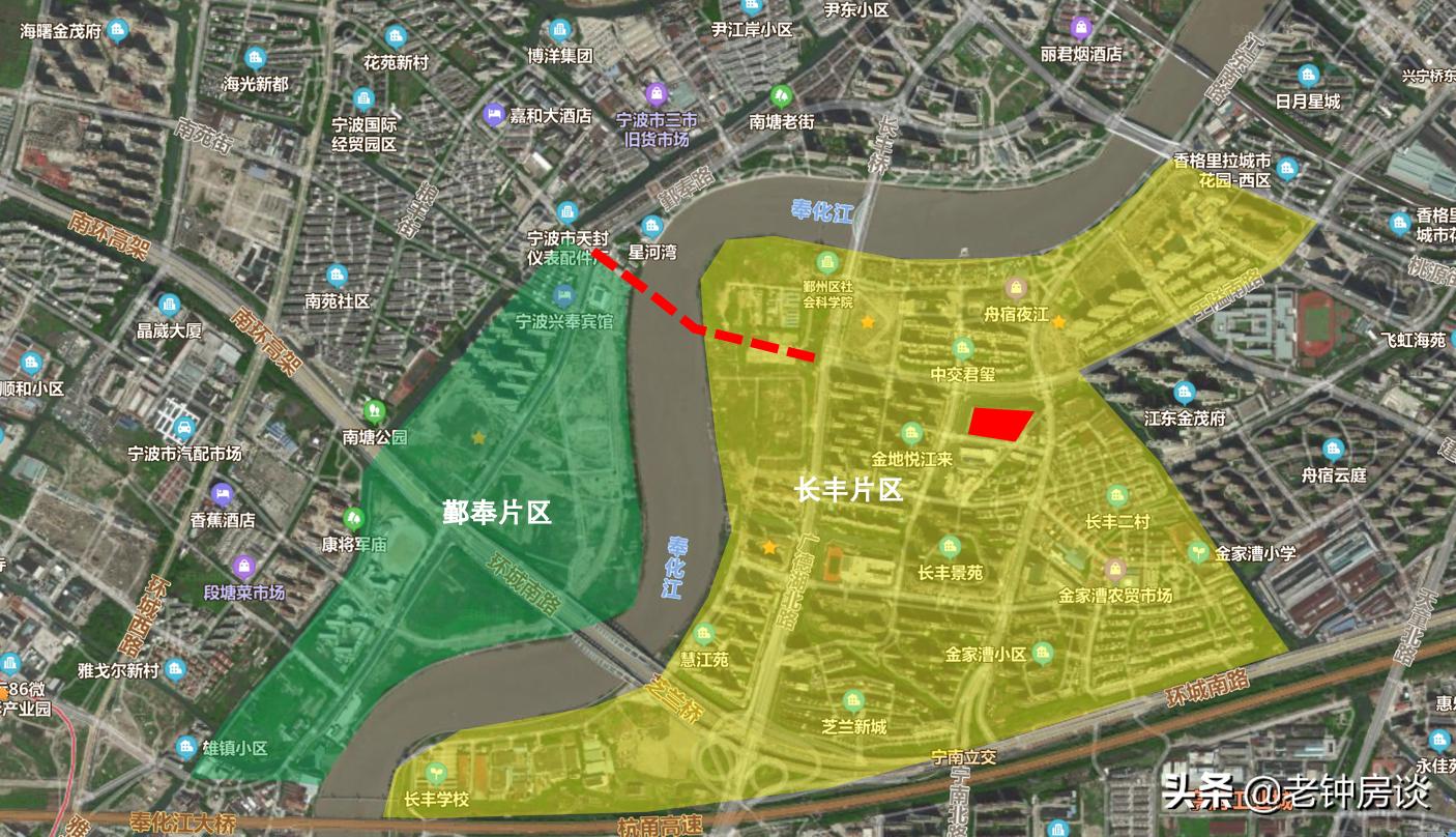 一流价格，二等学区，轨交空白，宁波中心区这个板块值得买吗？