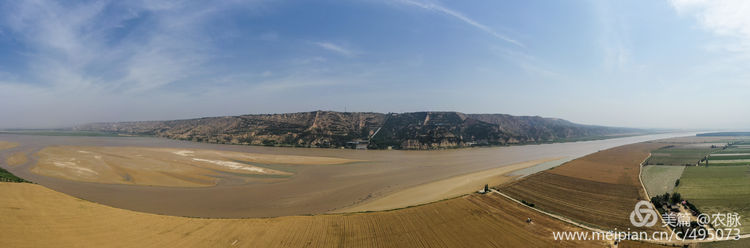 豫西老家放飞机,空中看黄河美景