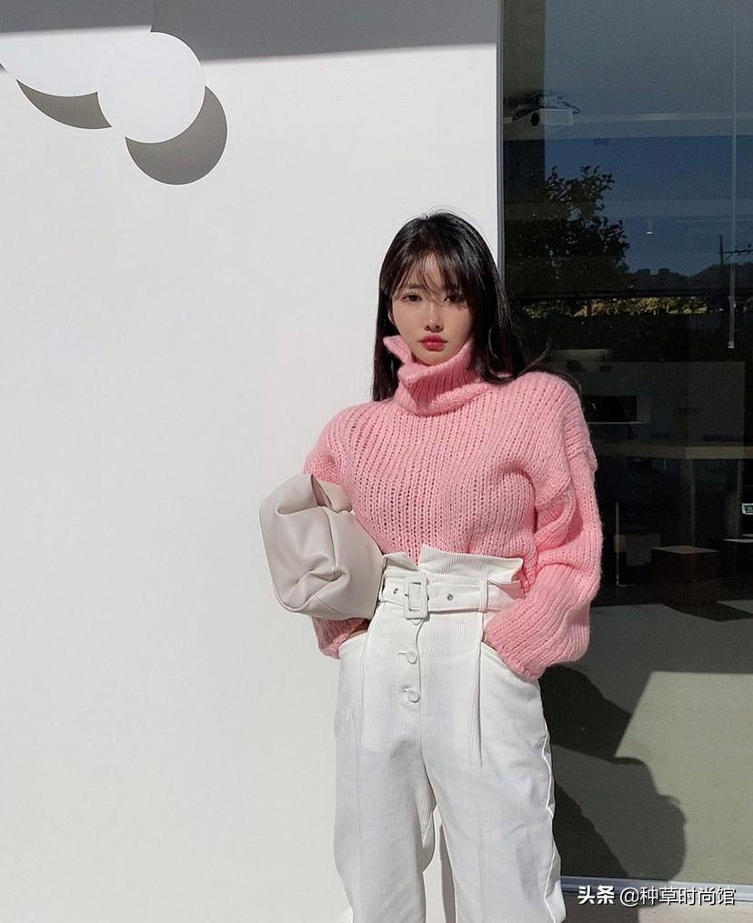秋针织西装裤,针织衫西装裤什么场合穿