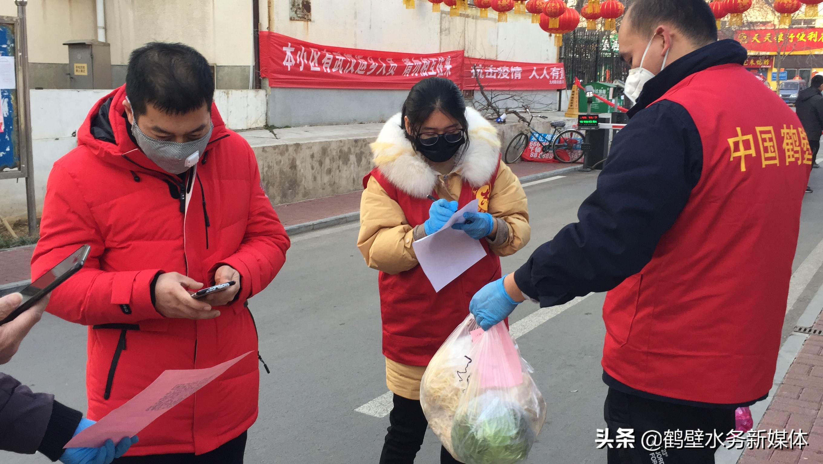 青春的力量!——鹤水青年志愿者,汇成一道光