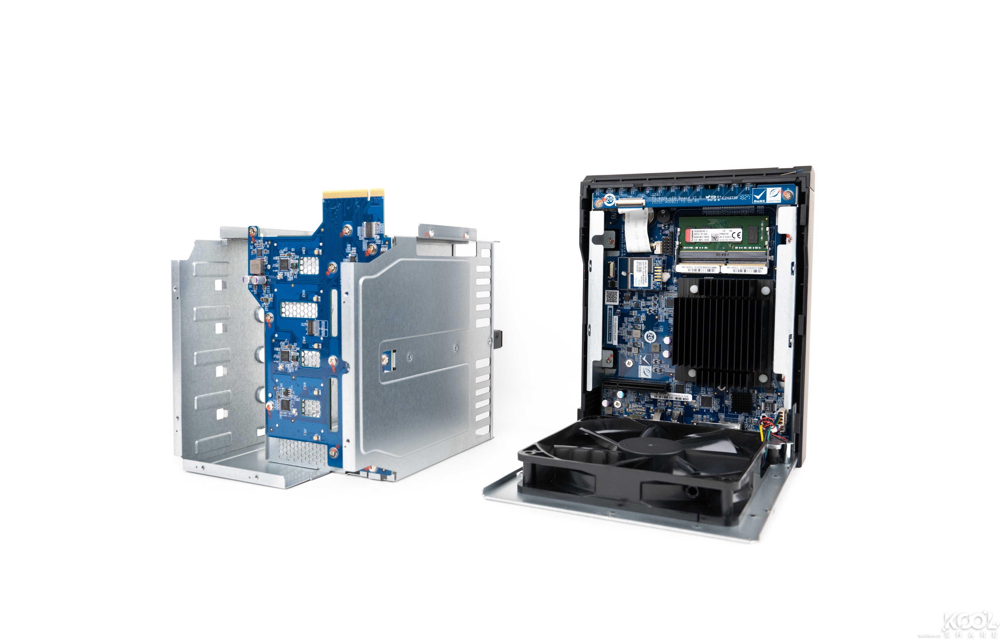 经济型9盘位NAS,QNAPTVS-951N开箱拆解评测