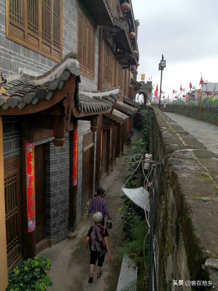 长汀县古街印象土特产,长汀古城异域风情