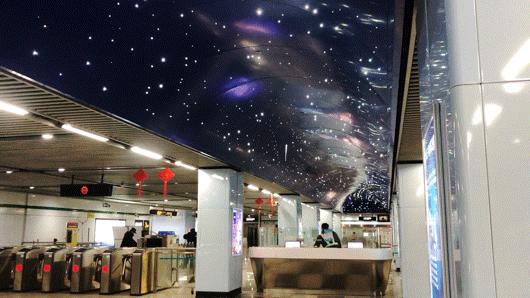 上海哪一条地铁站风景好,虹口公园最美地铁站