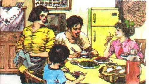 不同年代的小学课文插图,小学课文插图还记得多少