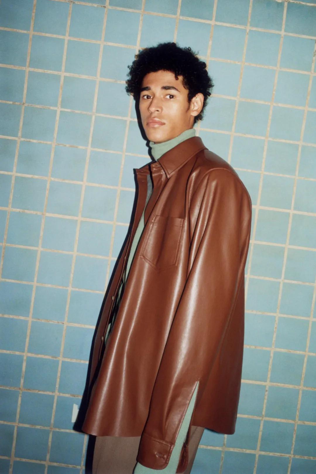 不再“机车”，能穿出极简风的「皮外套」让男人更性感