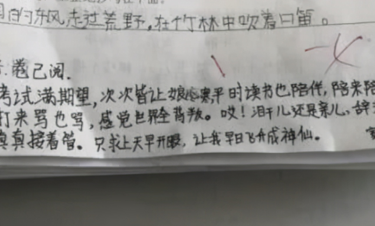 小学生考试满分试卷家长评语简短,小学生试卷家长简短签字评语