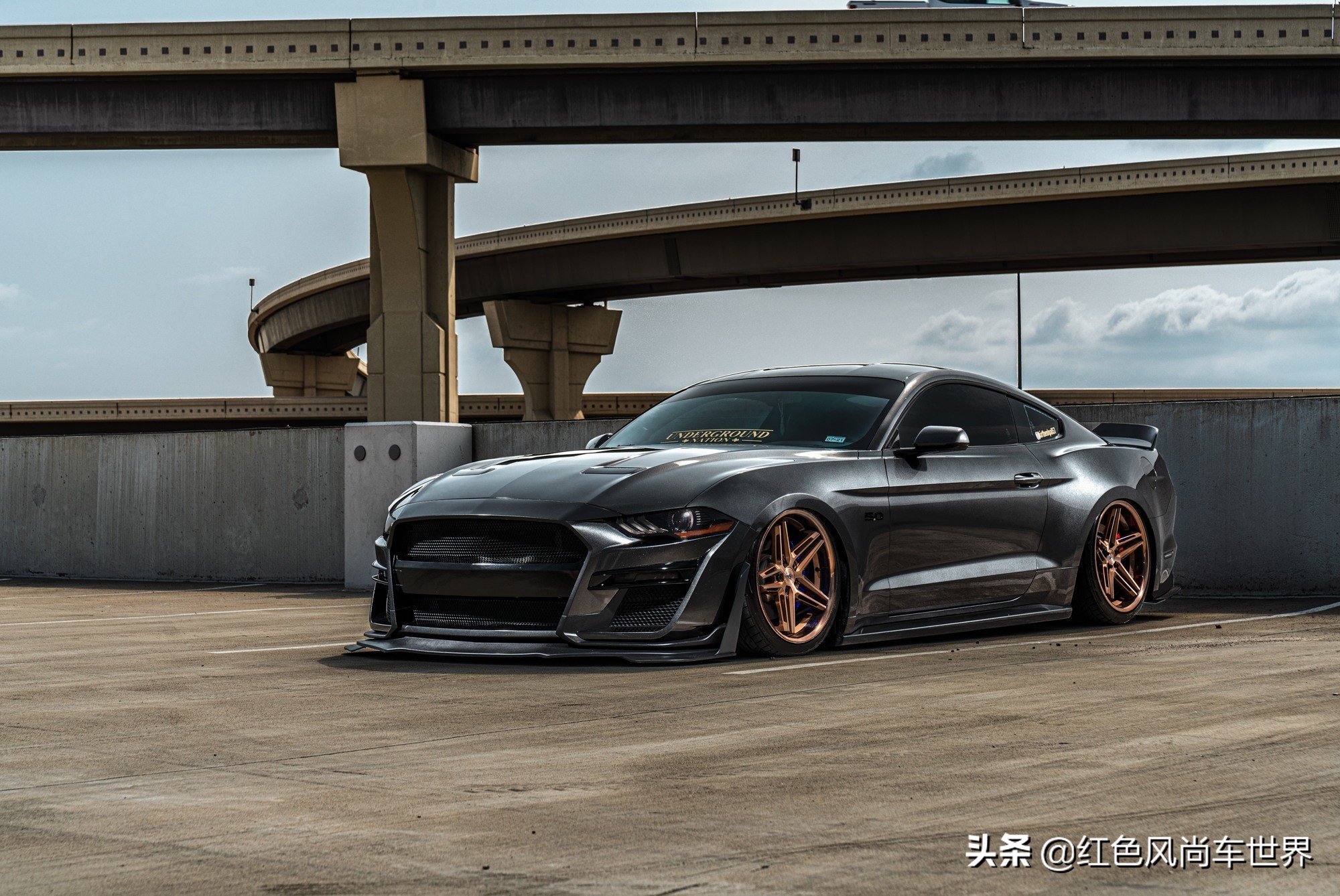 福特野马宽体谢尔比,锻造轮毂福特野马