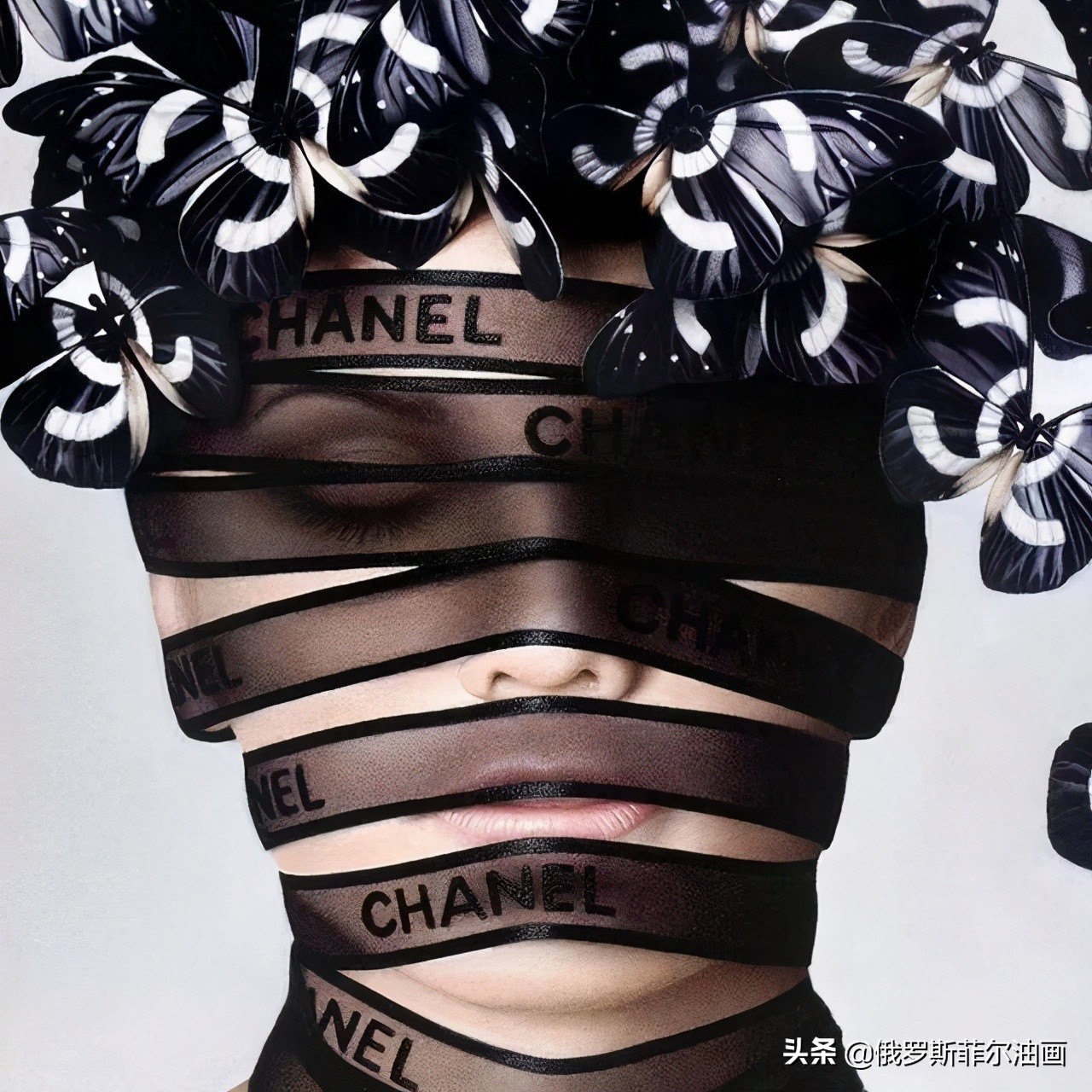 美女画家画美女，怎么看怎么美，看着她的画呼吸都要停滞了