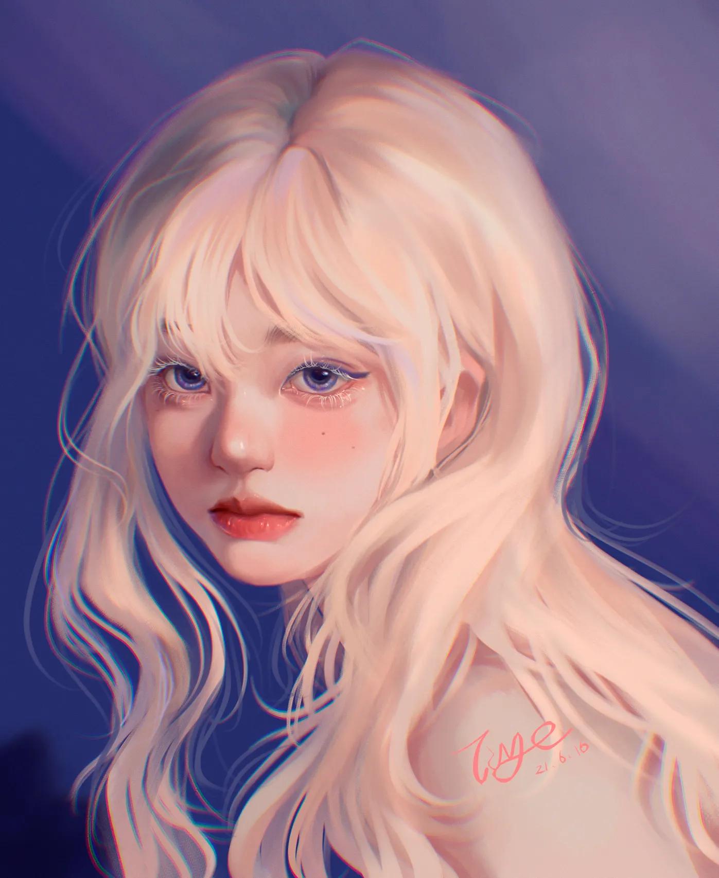 微信头像动漫卡通唯美女生,微信头像图片女动漫可爱抖音