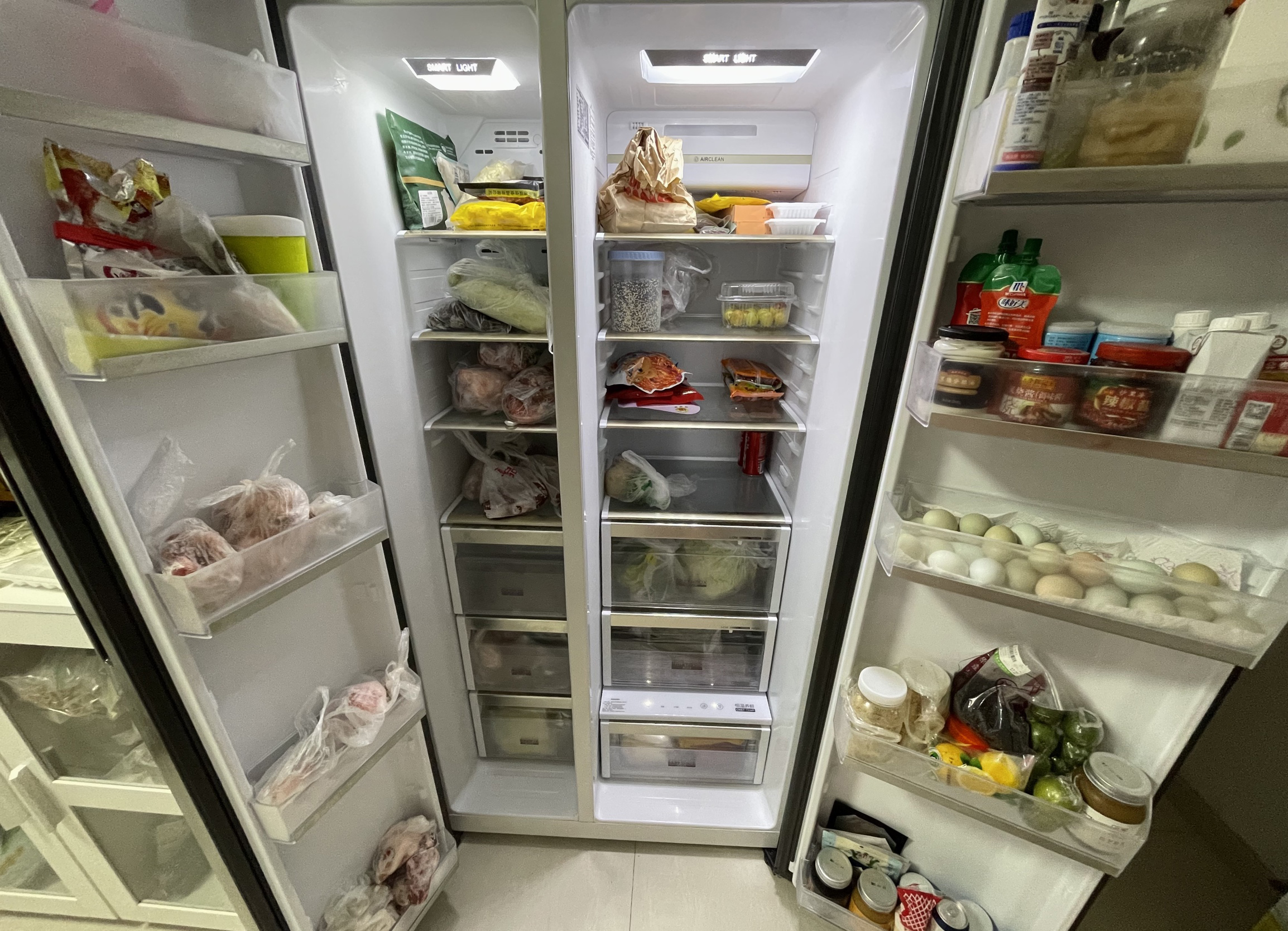 换了三次冰箱,换了3台冰箱