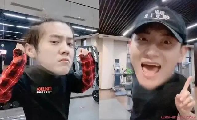 鹿晗黄子韬黑白,鹿晗穿棒球外套