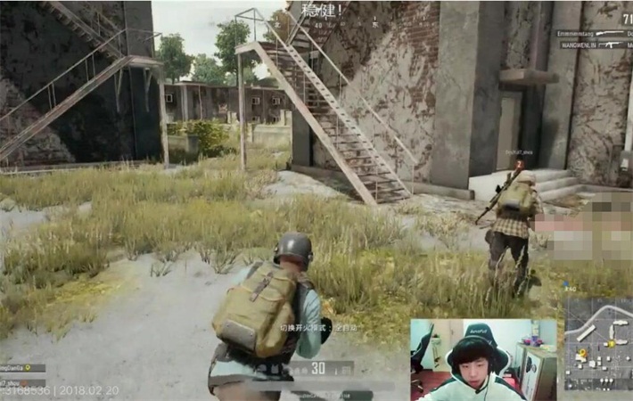 绝地求生主播为什么要挡住右上角,绝地求生主播为啥总在很高的地方